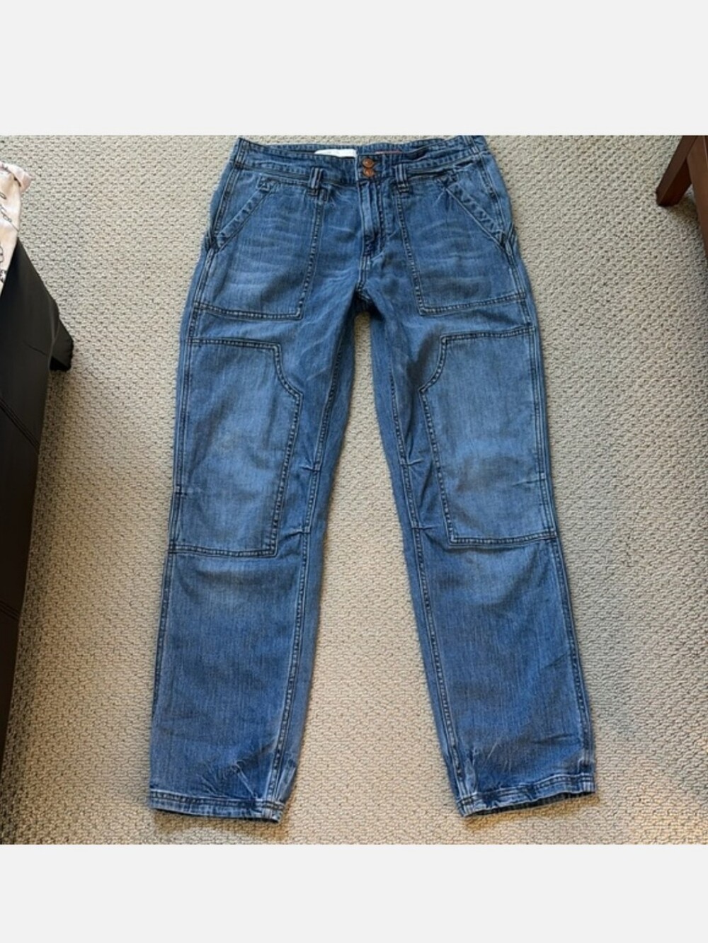 Pilcro Anthropologie Utility Jeans